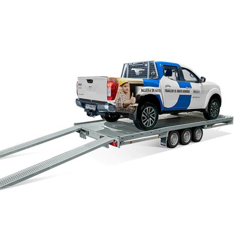 Plateau-Multi-Transporter 3500 / 3 Achsen Hulco
