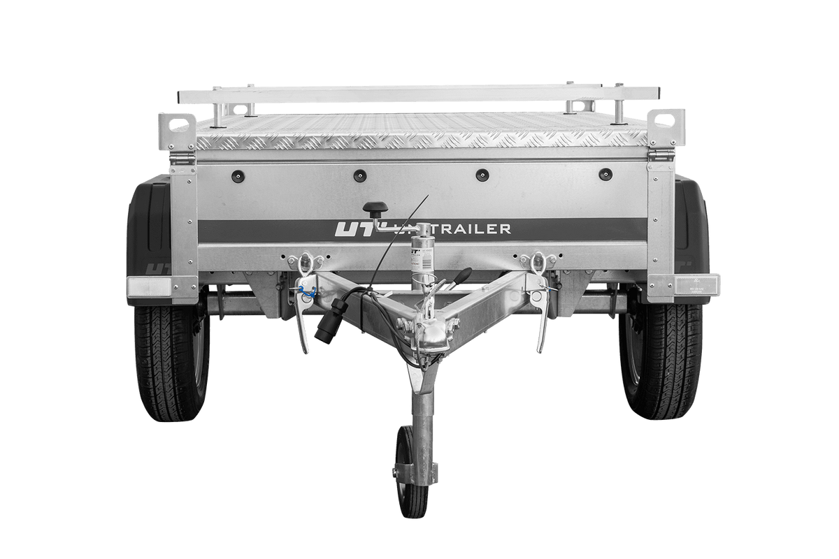 Einachsanhänger 750 kg zul. Gesamtgewicht 150x106 Garden Trailer 150 KIPP mit Aluminiumhaube