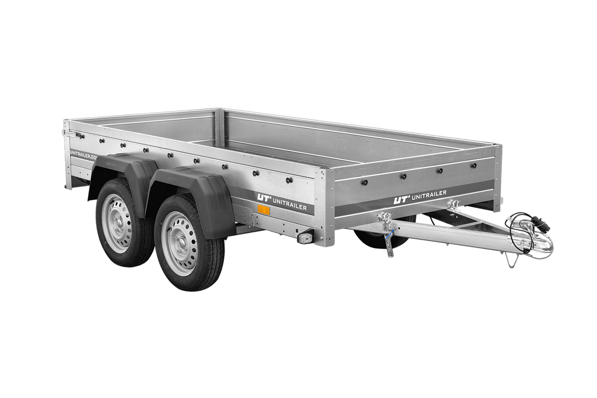 Remorque simple essieu Unitrailer GARDEN TRAILER 264 KIPP