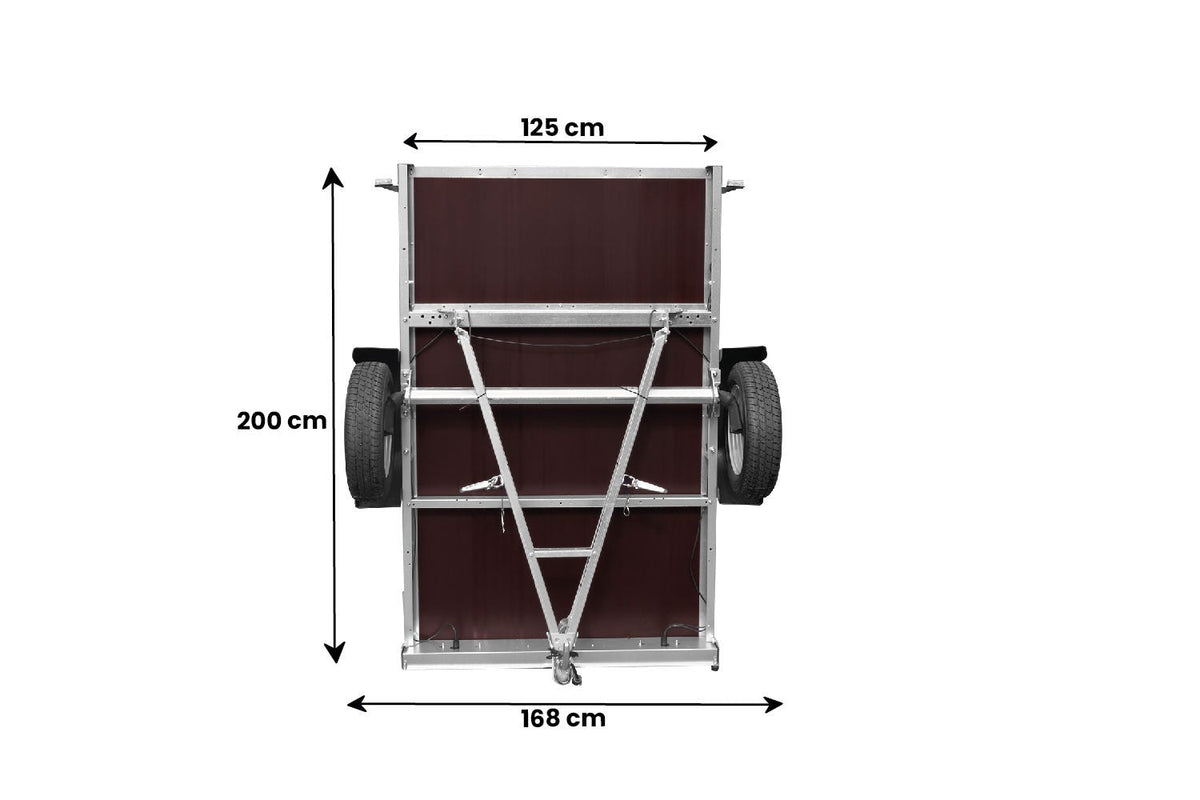 Anhänger Garden Trailer 201 KIPP 200 x 125 cm