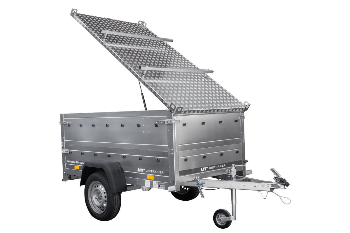 Anhänger mit Abdeckplane Garden Trailer 200 KIPP 200x106 cm