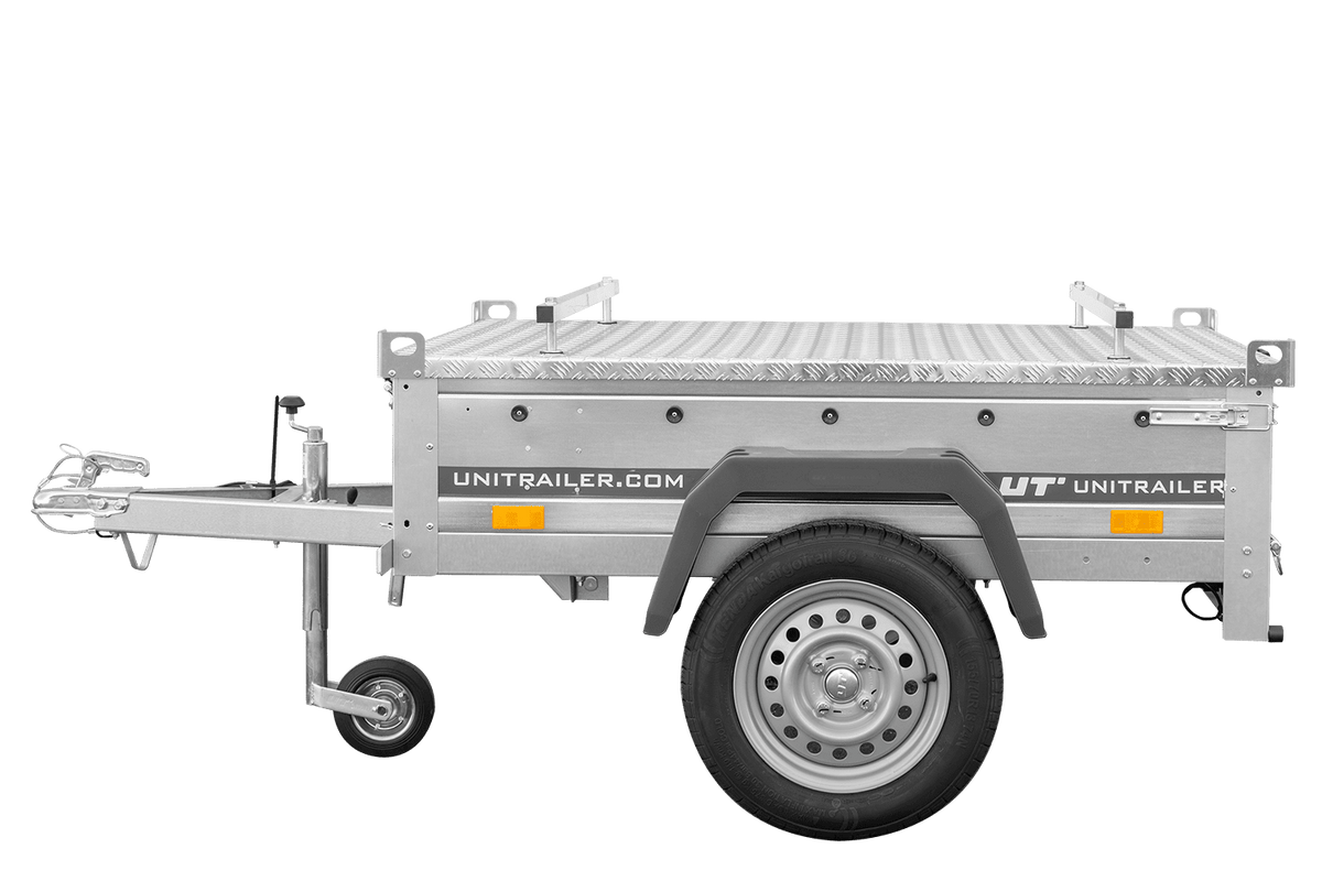 Einachsanhänger 750 kg zul. Gesamtgewicht 150x106 Garden Trailer 150 KIPP mit Aluminiumhaube