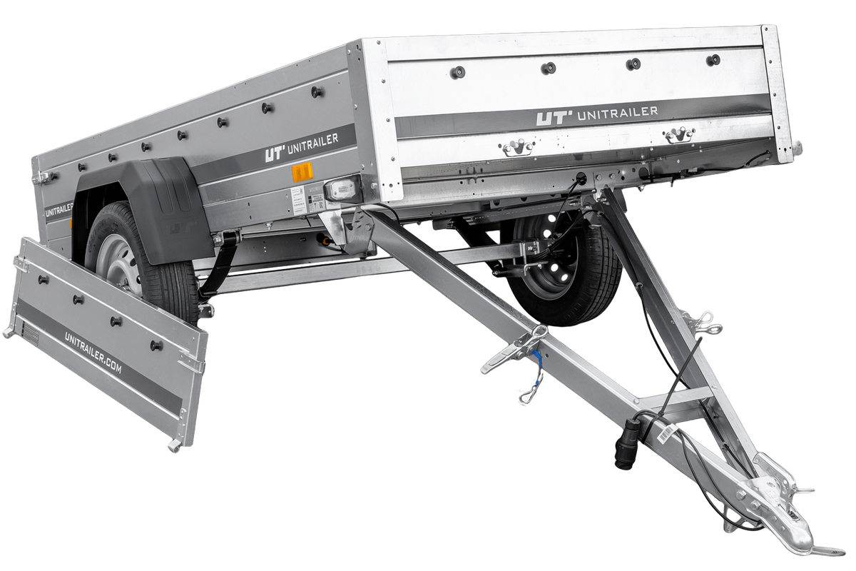 Remorque sur ressorts 230x125 UNITRAILER GARDEN 230/R KIPP