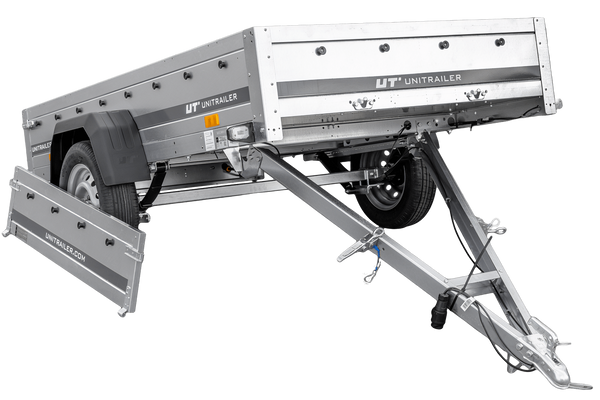 Remorque sur ressorts 230x125 UNITRAILER GARDEN 230/R KIPP