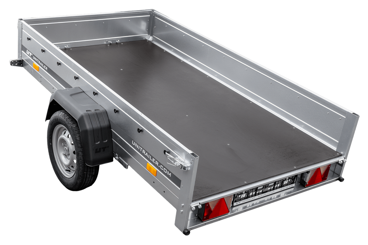 Anhänger mit Federung 230x125 UNITRAILER GARDEN 230/R KIPP