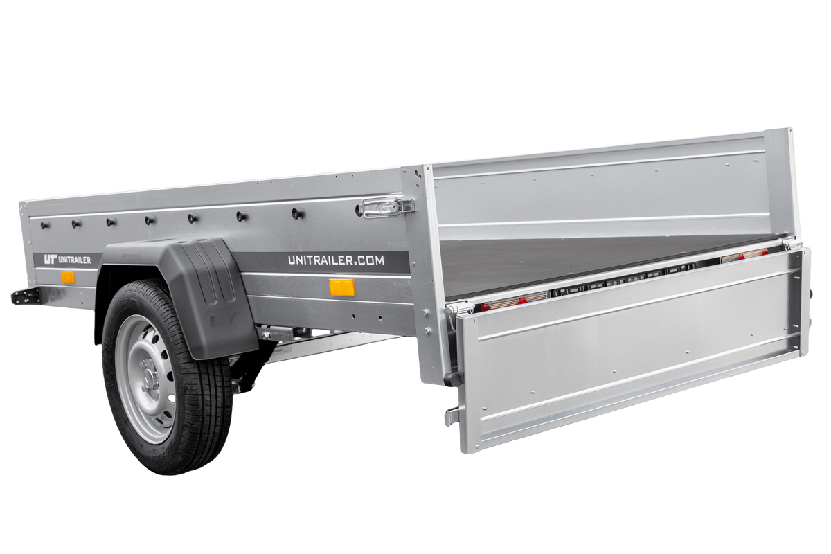 Anhänger mit Federung 230x125 UNITRAILER GARDEN 230/R KIPP