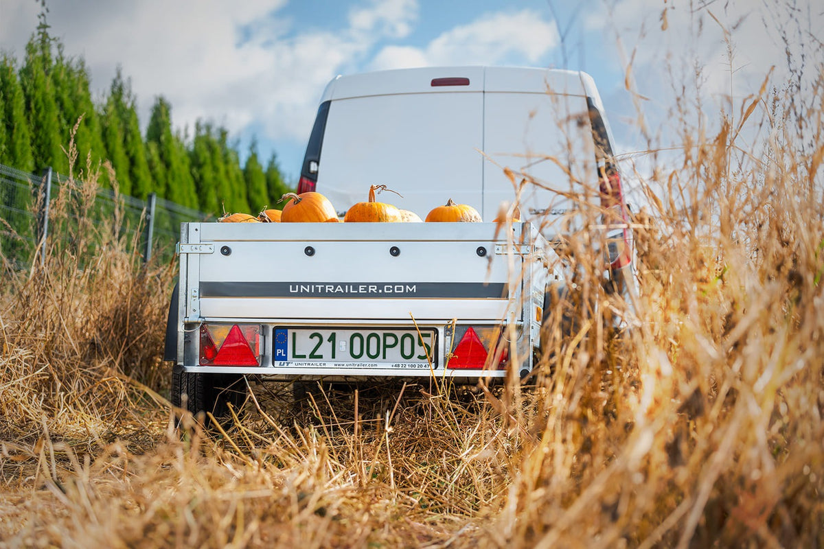 Kleiner Anhänger 150 x 106 cm Gartenanhänger 150 KIPP Unitrailer