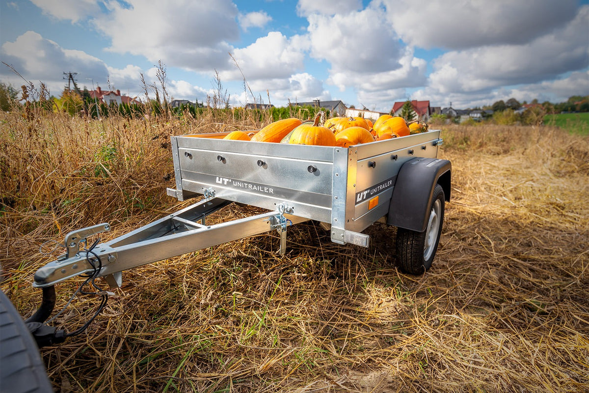 Kleiner Anhänger 150 x 106 cm Gartenanhänger 150 KIPP Unitrailer