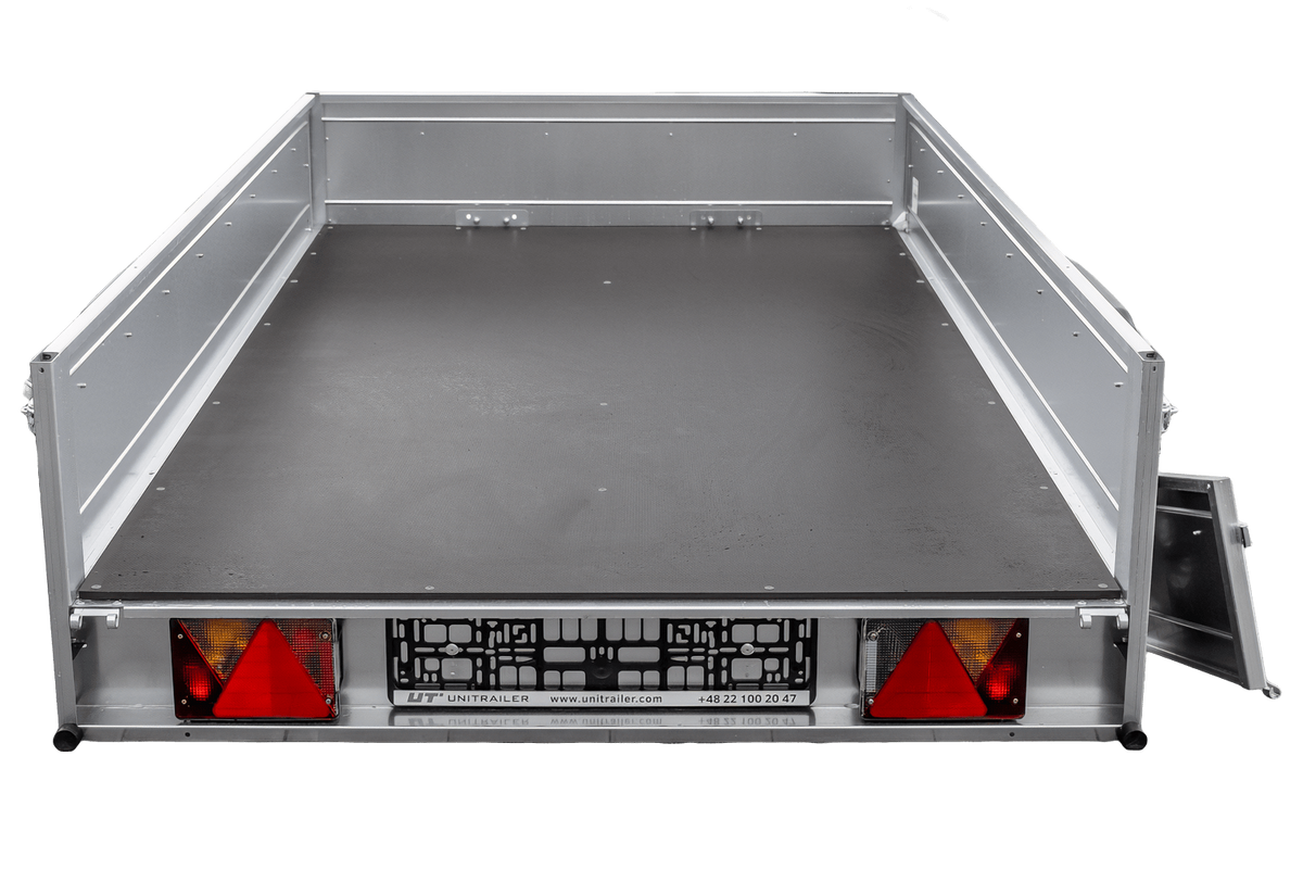 Anhänger mit Federung 230x125 UNITRAILER GARDEN 230/R KIPP