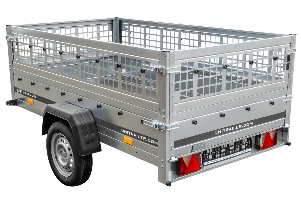Unitrailer GARDEN TRAILER 230 KIPP (NEU) Pkw-Anhänger mit Stützrad und Gitteraufsatz