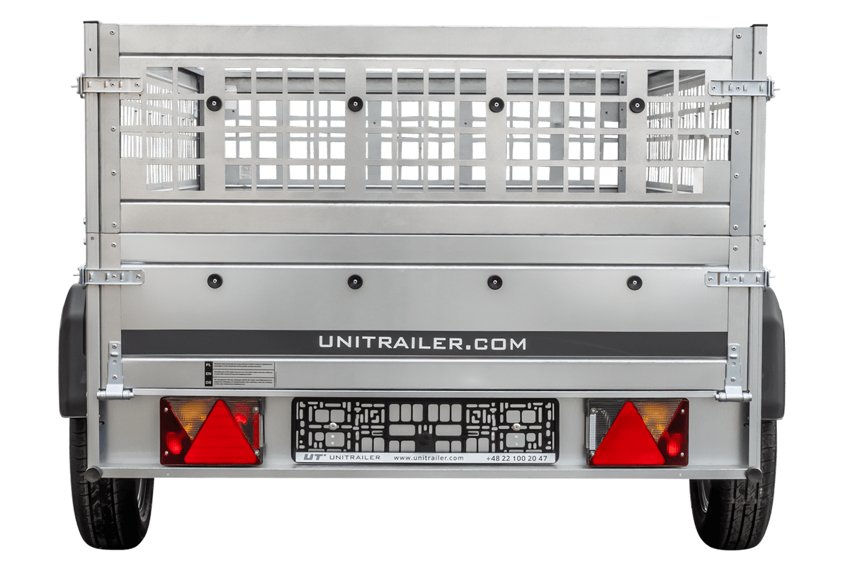 Unitrailer GARDEN TRAILER 230 KIPP (NEU) Pkw-Anhänger mit Stützrad und Gitteraufsatz
