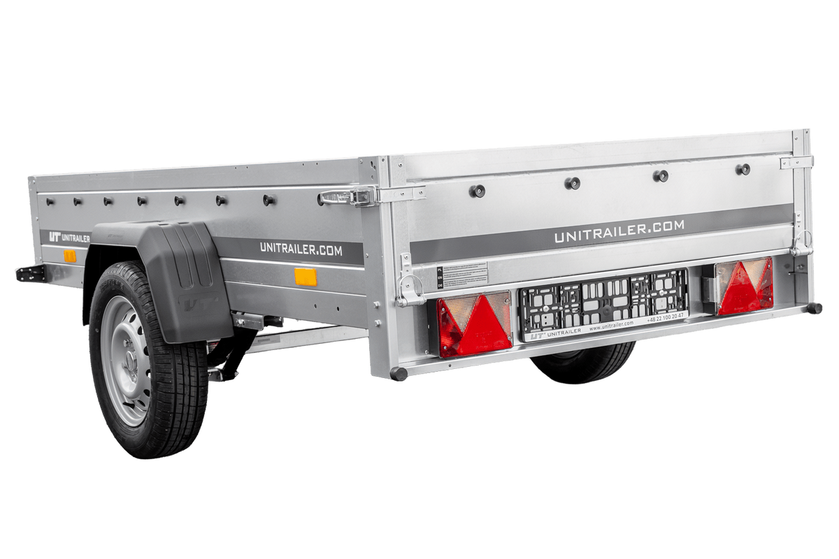 Anhänger mit Federung 230x125 UNITRAILER GARDEN 230/R KIPP