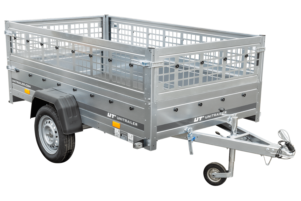 Unitrailer GARDEN TRAILER 230 KIPP (NEU) Pkw-Anhänger mit Stützrad und Gitteraufsatz