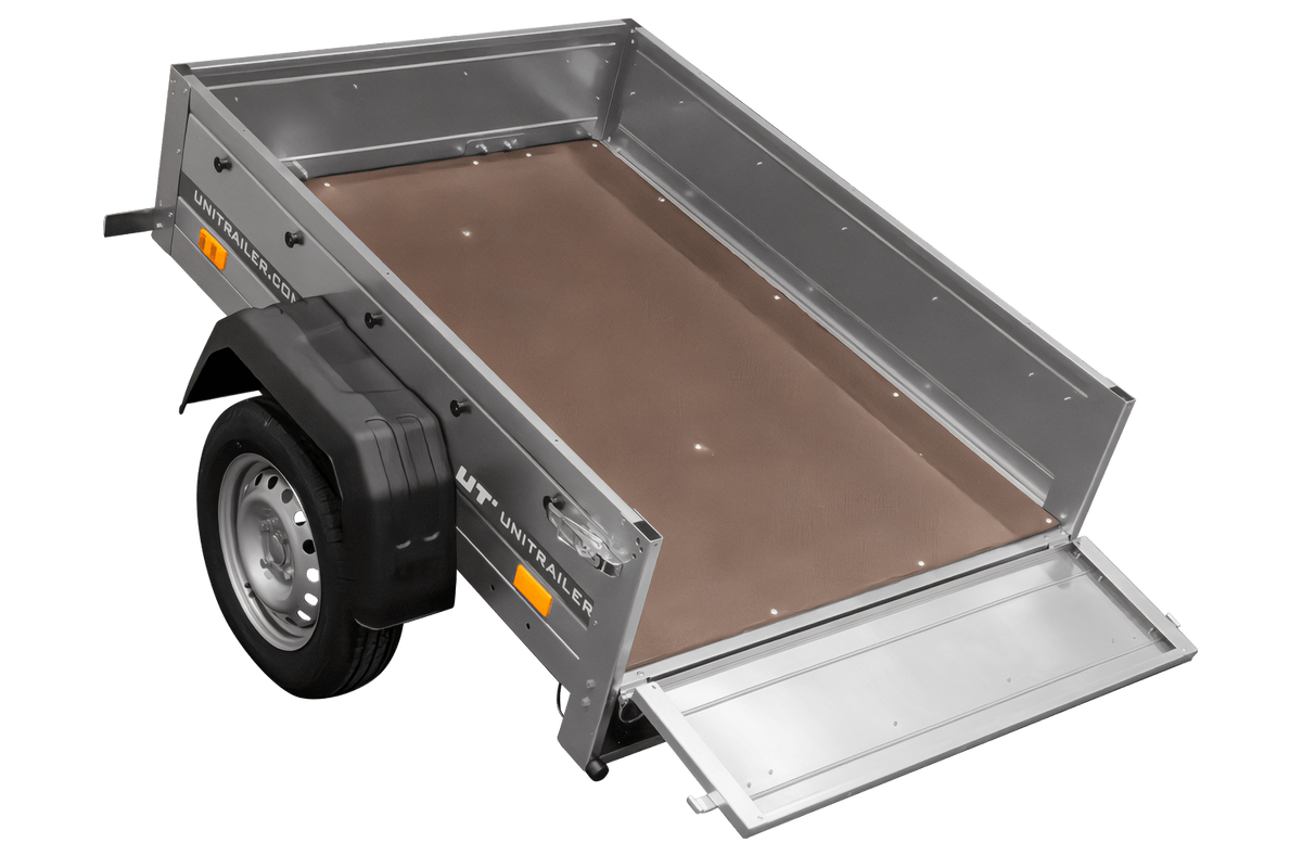 Kleiner Anhänger 150 x 106 cm Gartenanhänger 150 KIPP Unitrailer
