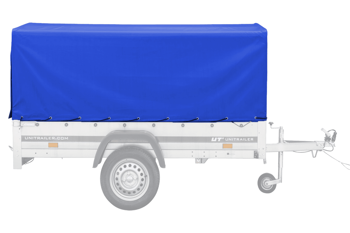 Gebrauchter Planenanhänger Garden Trailer 230 KIPP mit Gitteraufsätzen, Hochplane und Stützrad