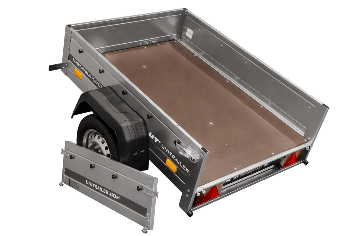 Kleiner Anhänger 150 x 106 cm Gartenanhänger 150 KIPP Unitrailer