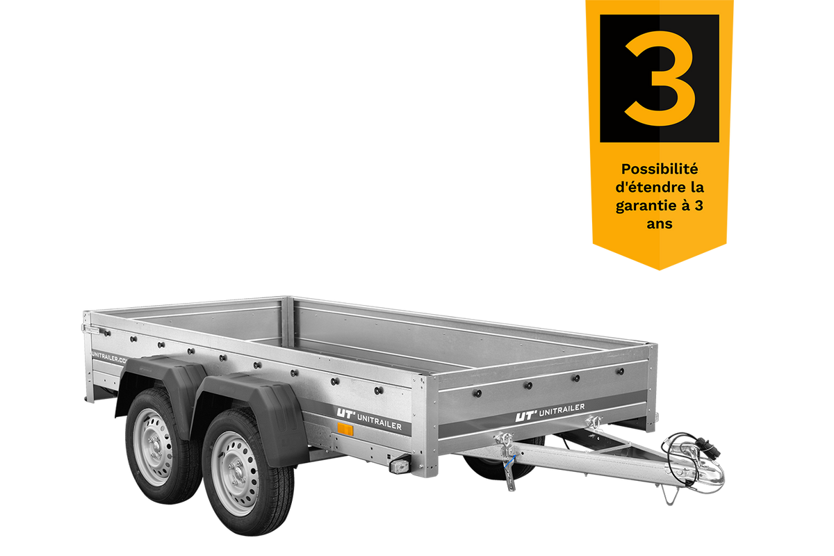 Einachsanhänger Unitrailer GARDEN TRAILER 264 KIPP